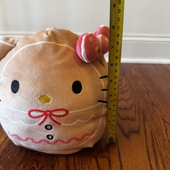 Hello Kitty Sanrio Squishmallows Gingerbread Christmas 2024 8" Plush Stuffie - Picture 11 of 16